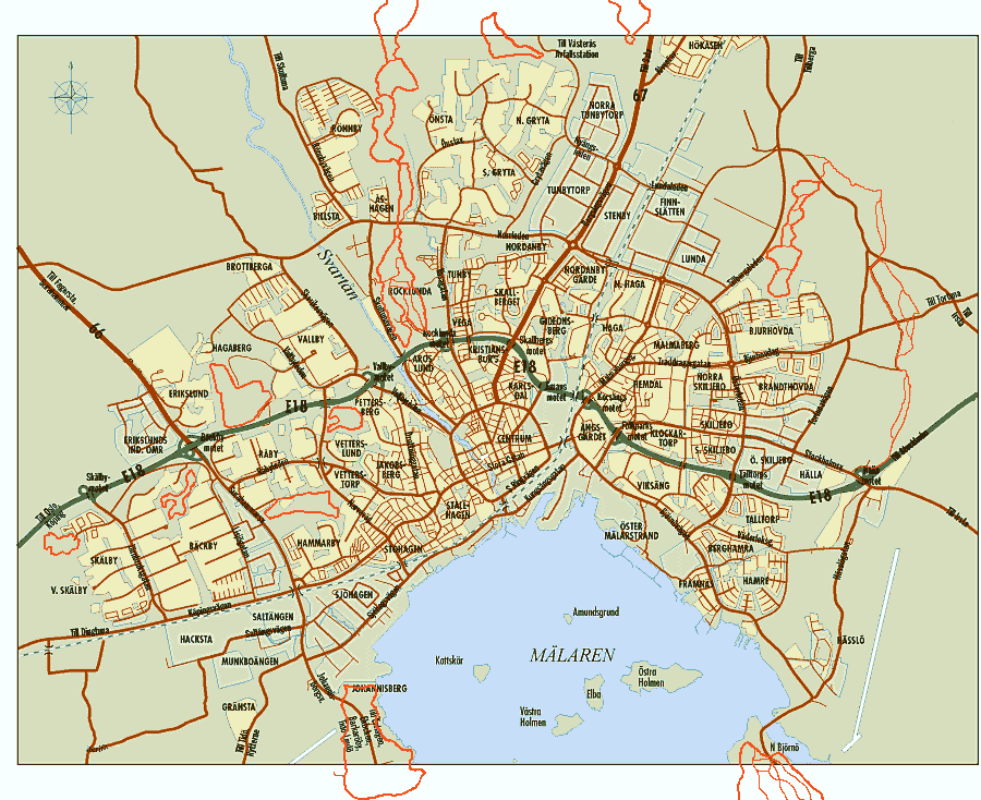 Karta Björnön Västerås | Karta 2020